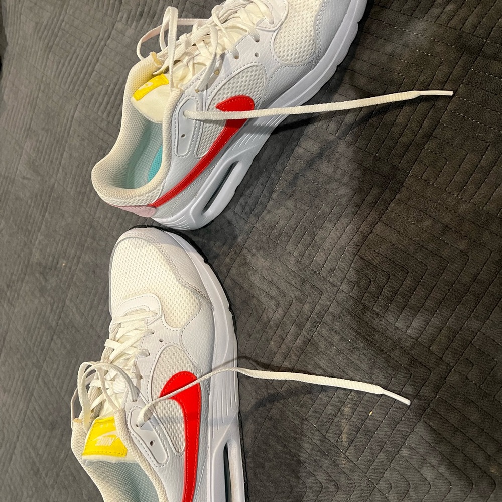 Nike Air Max SC "White/Pink Foam/Light Laser Orange/Bright Crimson" Women's Sz 8 - Picture 4 of 6